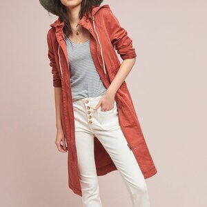 Anthropologie Longline Anorak XS